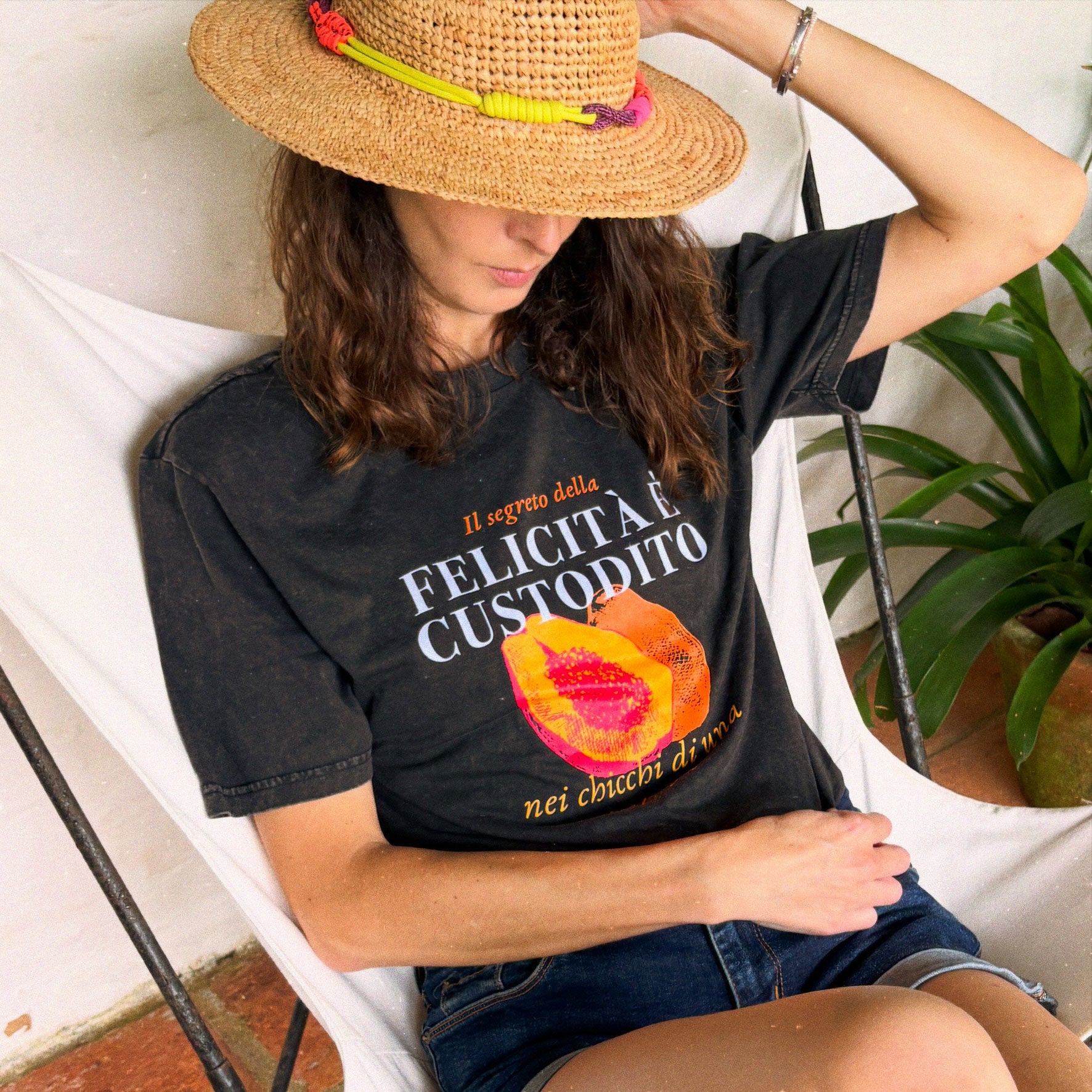 Polera Papaya Brasilera